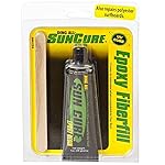 Ding ALL Repair Kit Sun Cure Epoxy Fiberfill 1oz - A Faster Method for Repairing All Types of Surfboards, Especially epoxy