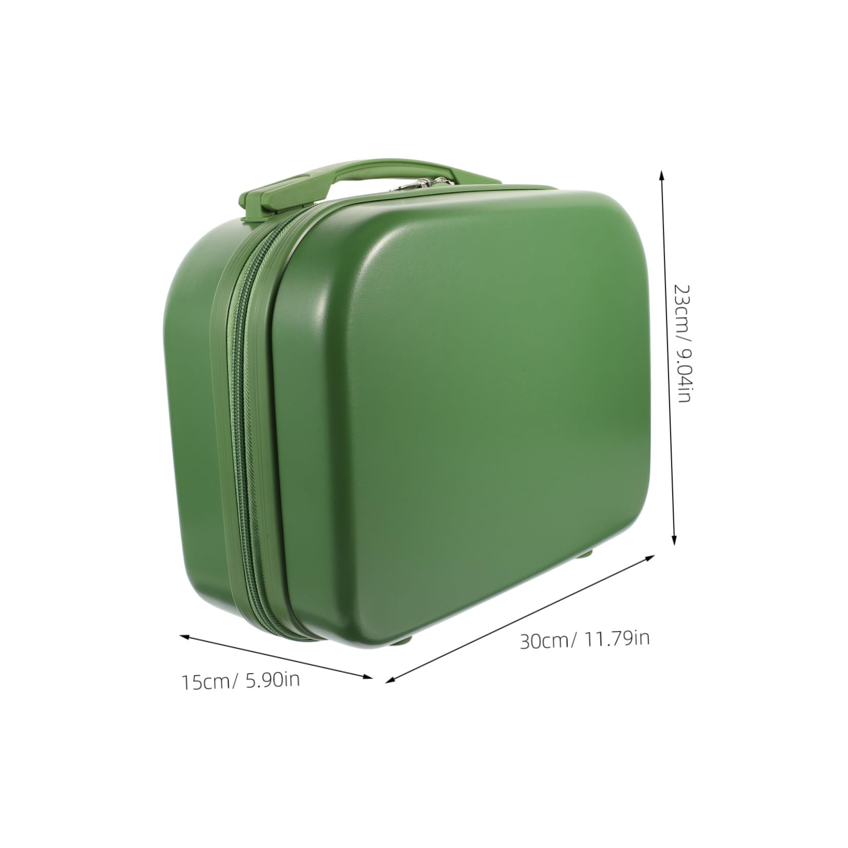 Gatuida Valigetta per Trucchi Verde Leggera in PC Scomparti Organizzatori, per Studio e Camera da Letto, per Studenti e Lavoratori in Viaggio
