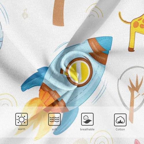 Cute Animals Hippo Helicopter Toddler Girls's Underwear 2T 202c12703