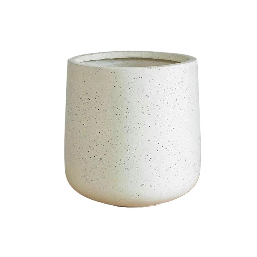 SDA287MZ Magnesium Clay Planter with Drainage Holes for Outdoor Indoor Decorative Multifunction