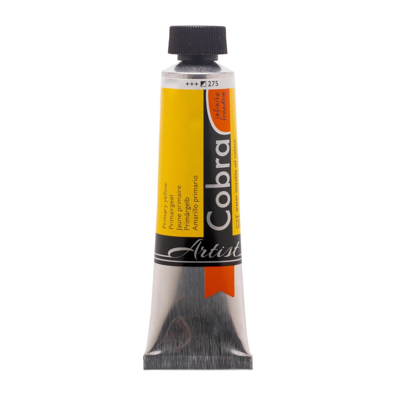 Cobra Water-Mixable Oil Color 40 ml Tube - Primary Yellow