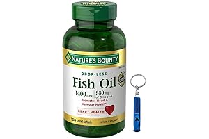 PRIME VITACARE Nature Fish Oil 1400mg Per Serving 1-Pack of 130 Softgels