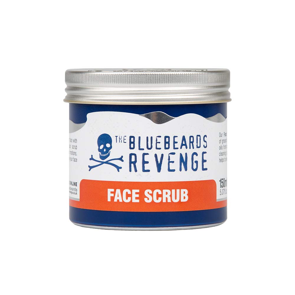 Deep Exfoliating Daily Face Scrub For Men, With Natural Olive Stones And Ginger, 150Ml