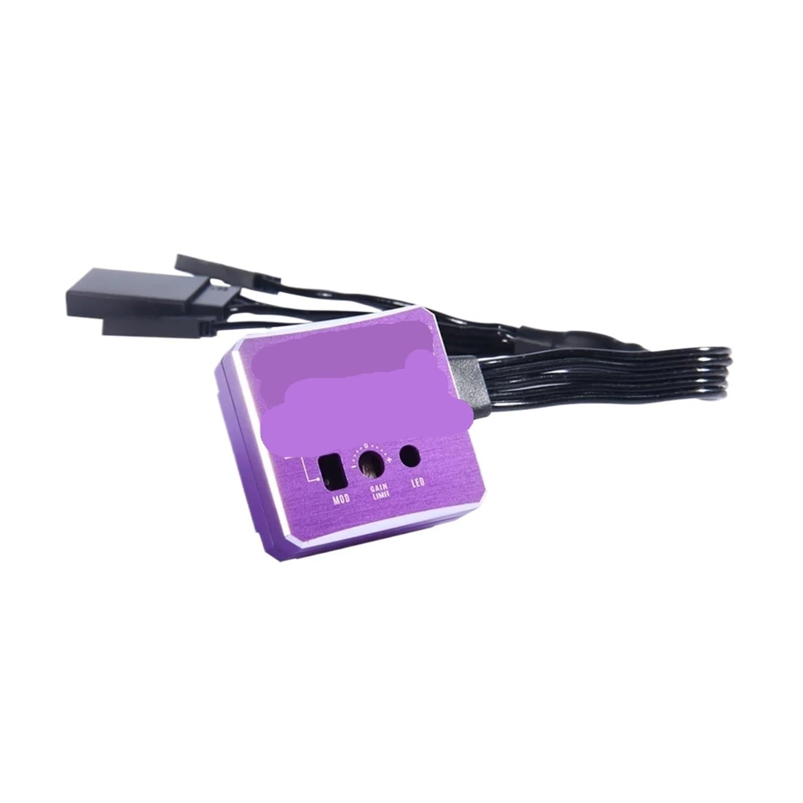 Żyroskopowa obudowa z tworzywa sztucznego do samochodu RC V3(V3 Purple)