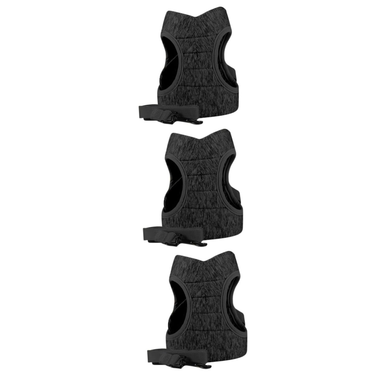 Happyyami 3pièces pour Chat Léger Et Confortable avec Laisse Réfléchissante Gilet De Traction Respirant pour Animaux