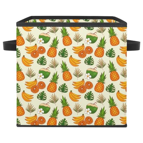 Cube de rangement pliable tropical pour organiser la chambre de vos enfants - 2