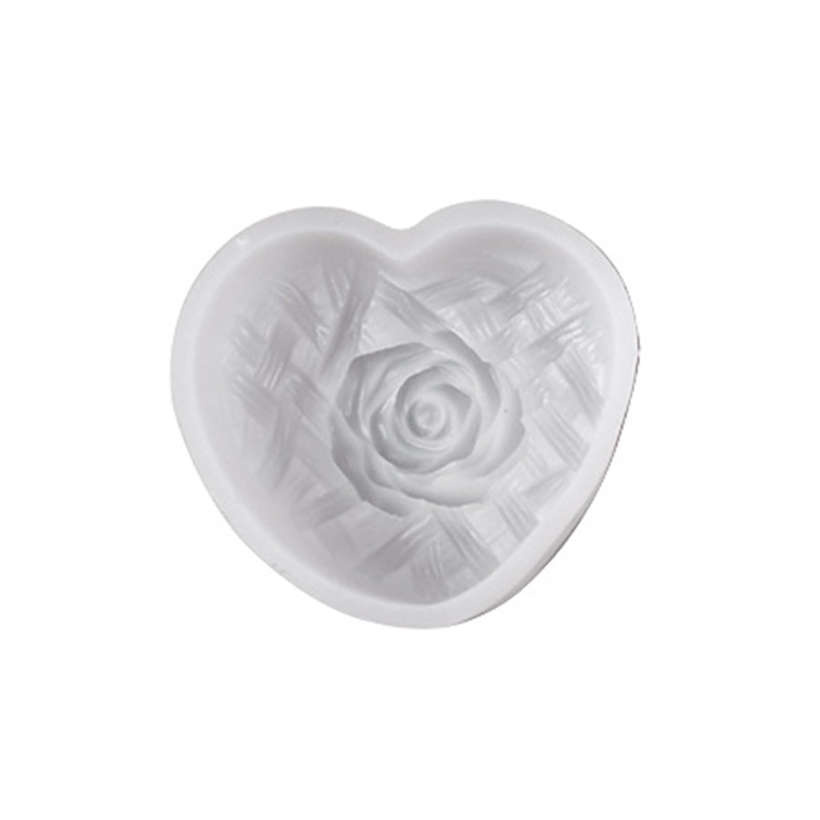 Moule En Silicone En Forme De Cœur Pour 6 Cavités, 3 Paquets Moules La Fabrication Savon Artisanal Chocolat Bougies Et Gel E Brune