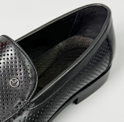 Santimon Mens Casual Shoes Leather Penny Loafers Slip On Shoes for Men-Comfort Breathable Mocasines Summer Business Driving Boat Shoes3