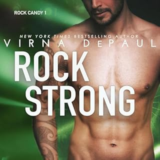 Rock Strong Audiolibro Por Virna DePaul arte de portada