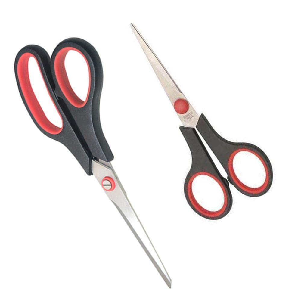 Scissor Set of 2 Pieces β Versatile, Multipurpose Scissors for Accurate Cutting, for Home, Office, and Everyday Tasks