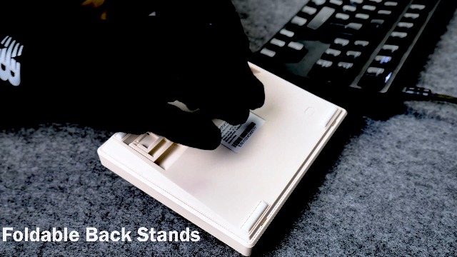 BRIMFORD Draadloos mechanisch macrotoetsenbord met programmeerbaar RGB-macrotoetsenbord met hot-swap-ondersteuning voor pc-games/fotoproductie/bewerking (geel zwart