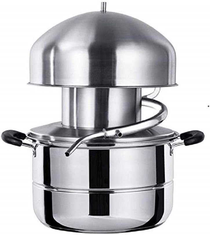 YUEWO 10L Brewery distiller Moonshine Still steamer essential oil machine Home Brewing anti-stick pot Wine Making 304 stainless steel volume
