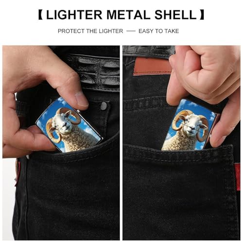 Estuche para encendedor de cobre clásico Goat miniatura 3