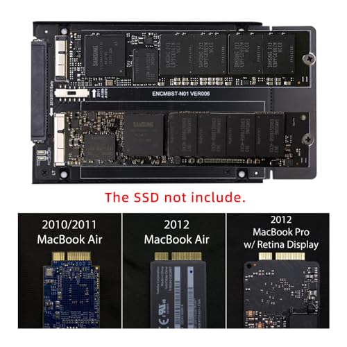 Adaptador SATA 2.5" para SSD Mac Air Pro Retina 2010-2012 miniatura 6