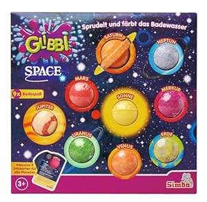 Glibbi Space 9er Badebomben Planeten Set