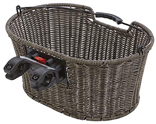 Prophete Fahrradkorb in Rattanoptik für Lenker-und...