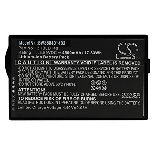 Batterie Urovo DT40 Li-Ion 4500mAh pour scanner vhbw durable