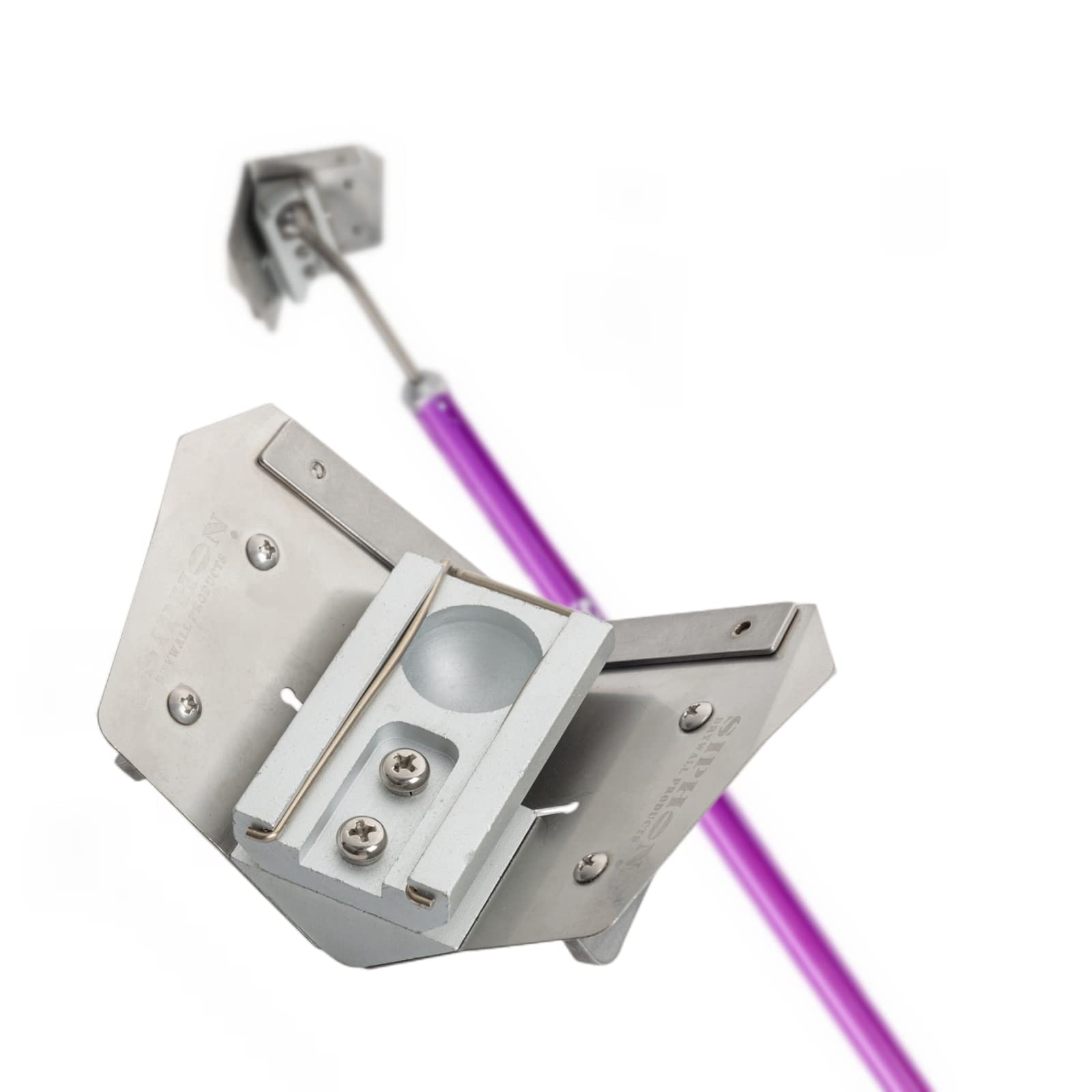 3"Stainless Steel Corner Finisher (Glazer)-SIPHON DRYWALL PRODUCTS ™ | Corner Finisher/glazer/Angle Head | Thick Compounds | Drywall Finishing Tools | Sheetrock Gyprock Plasterboard Wallboard