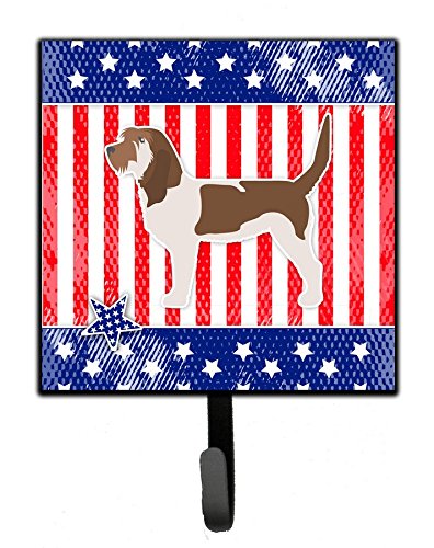USA Patriotic Grand Basset Griffon Vendeen Leash or Key Holder