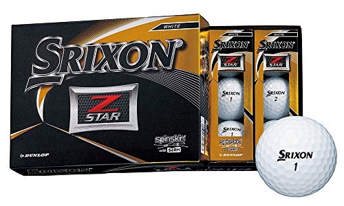 DUNLOP(ダンロップ) ゴルフボール SRIXON Z-STAR ゴルフボール 2019年モデル 1ダース(12個入り) ホワイト DUNLOP(ダンロップ) ゴルフボール SRIXON Z-STAR ゴルフボール 2019年モデル 1ダース(12個入り) ホワイト