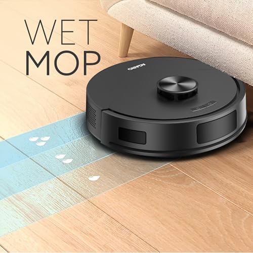 Image of AGARO Alpha Pro Robot Vacuum Cleaner Kit 2, Vacuum Kit, Replenishment Kit, Accessories Kit, 10 Pcs Microfiber Mop Cloth, Mopping