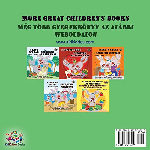 I Love To Brush My Teeth: Hungarian English Bilingual Book (Hungarian English Bilingual Collection) (Hungarian Edition) #TOP1