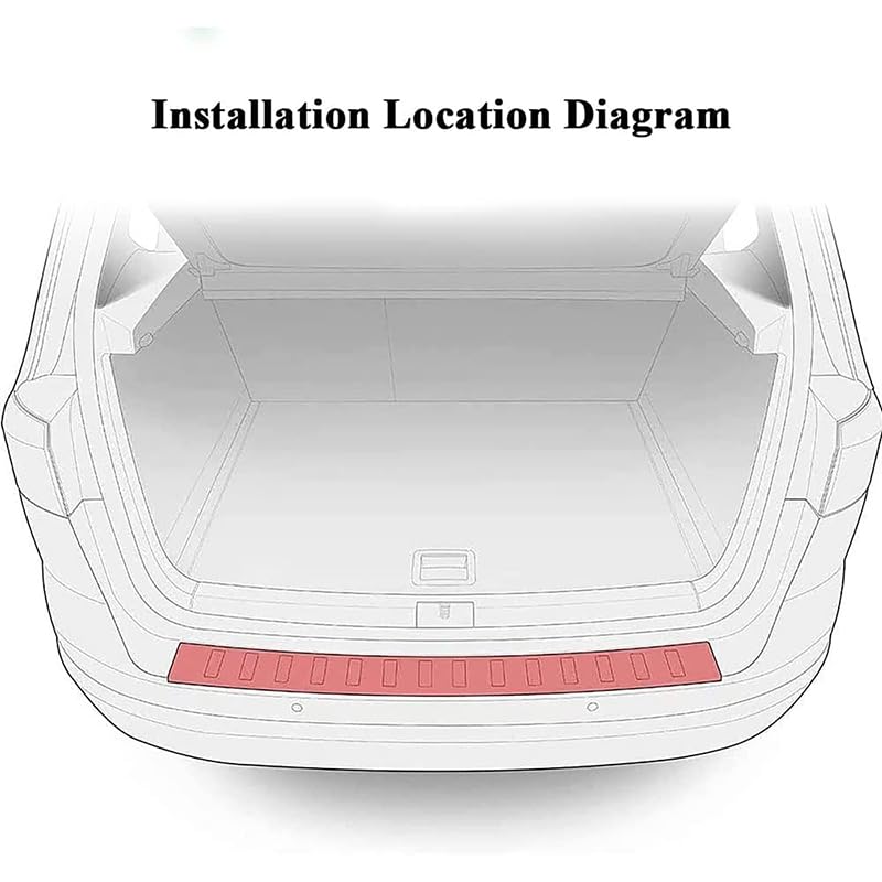 Protezione Paraurti Posteriore In Fibra Di Carbonio Per MG3, MG4 EV, MG5, MG6, MG HS, Marvel R, MG ZS