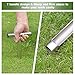 Soil Probe 12 Inch with 2 Bags, Soil Sample Probe for Lawn House Plants, T-Handle Soil Sampler Probe Rod Tool Set, Stainless Steel Soil Test Kits Tool for Soil Sampling