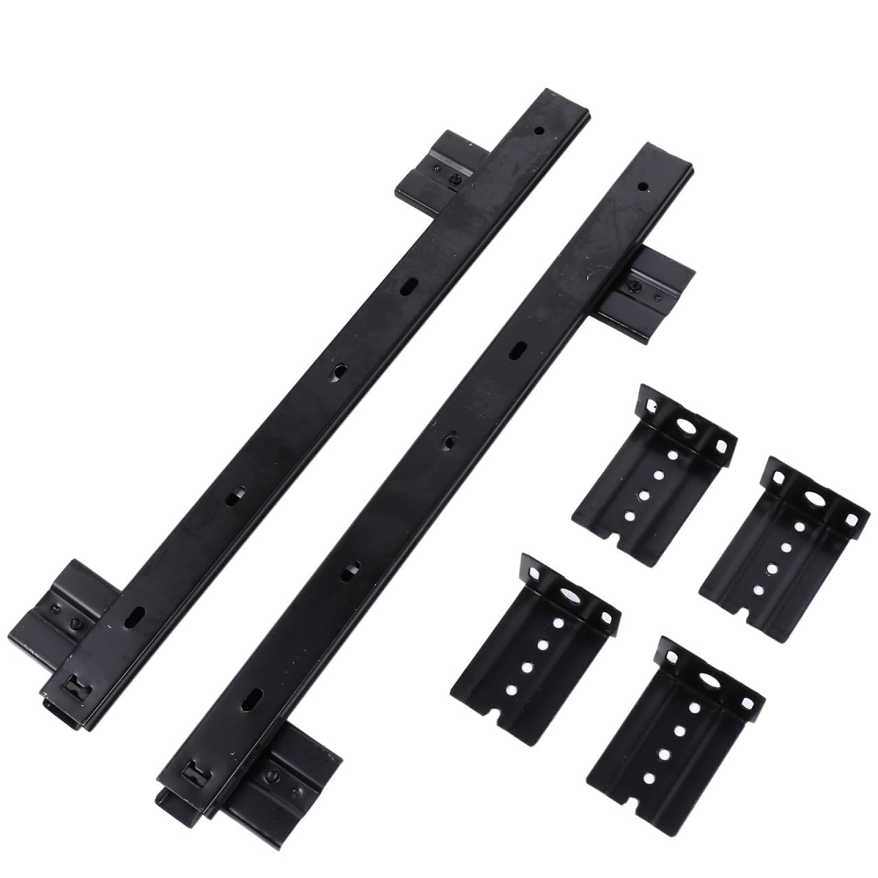 Rieles para cajón de teclado de acero laminado en frío con rodamiento de bolas silencioso
