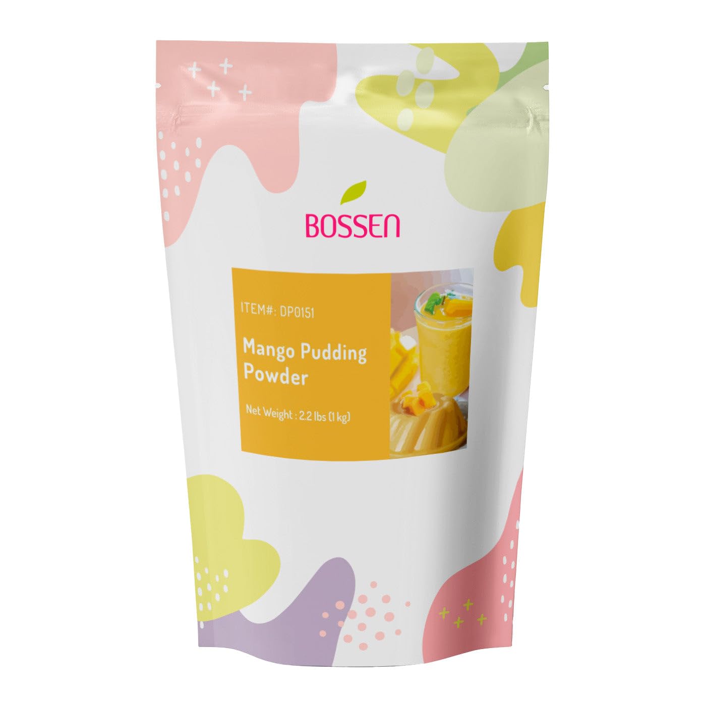 Bossen Pudding Powder-2.2 pounds (Mango)
