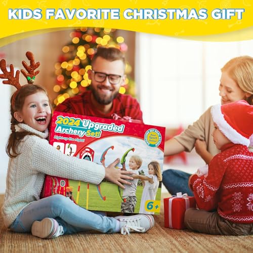 Kidditoy Bow And Arrow For Kids 6-8 8-12, Archery Toy Set For Kids 6+ With Standing Target thumb #5