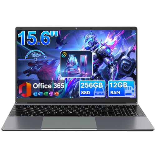 Image of 15.6 inch FHD IPS Student Laptop, AI Assistant Included, Office 365