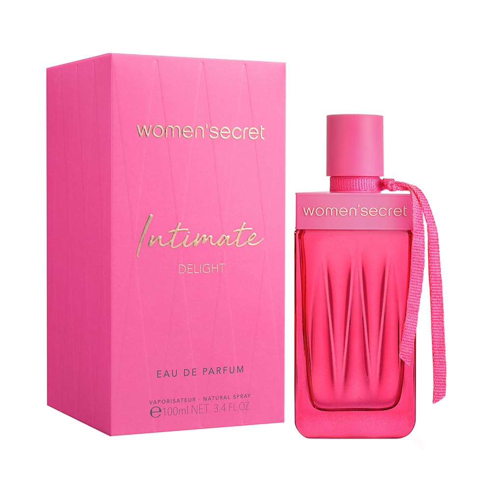 Women'secret Intimate Delight Parfum Femme 100ml | Eau de Parfum, Fragrance Floral et Ambre, Cadeau Femme