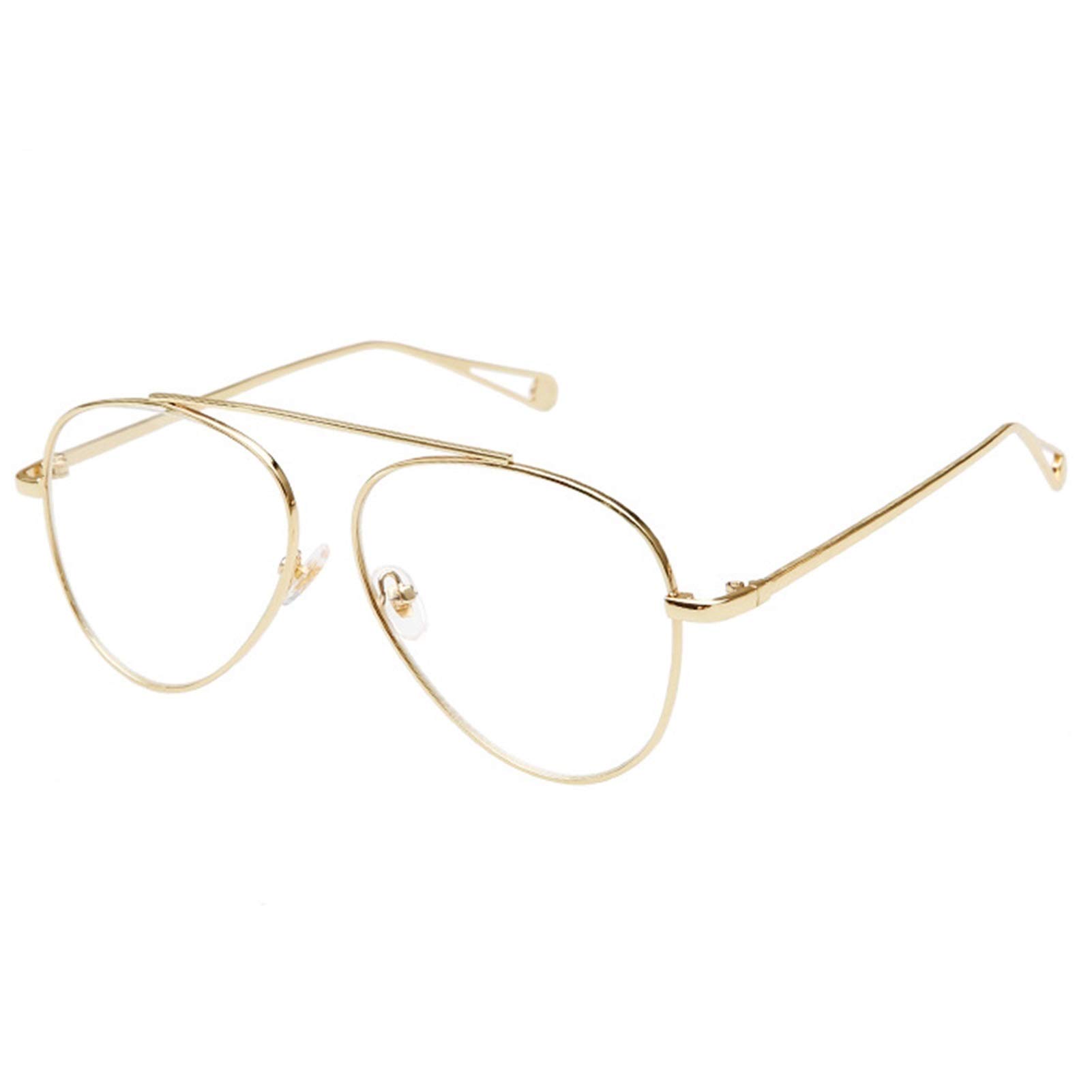 Occhiali Antiaffaticamento Nessuna Ricetta Specchio Piano Unisex Proteggi La Vista Visione Occhio Occhiali da Vista per Computer da Lettura E da Gioco con Blocco della Luce Blu
