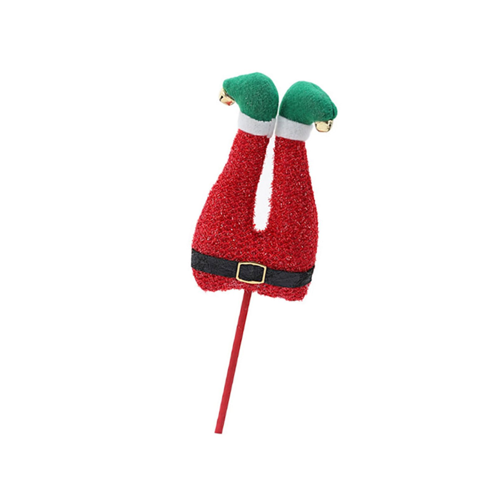 KAQNTUD Fabric Leg Shaped Festival Tree Decoration Christmas Tree Topper Ornament for Vase Garden Holiday Party Flower Arrangement Multipurpose Holiday Party Accessories
