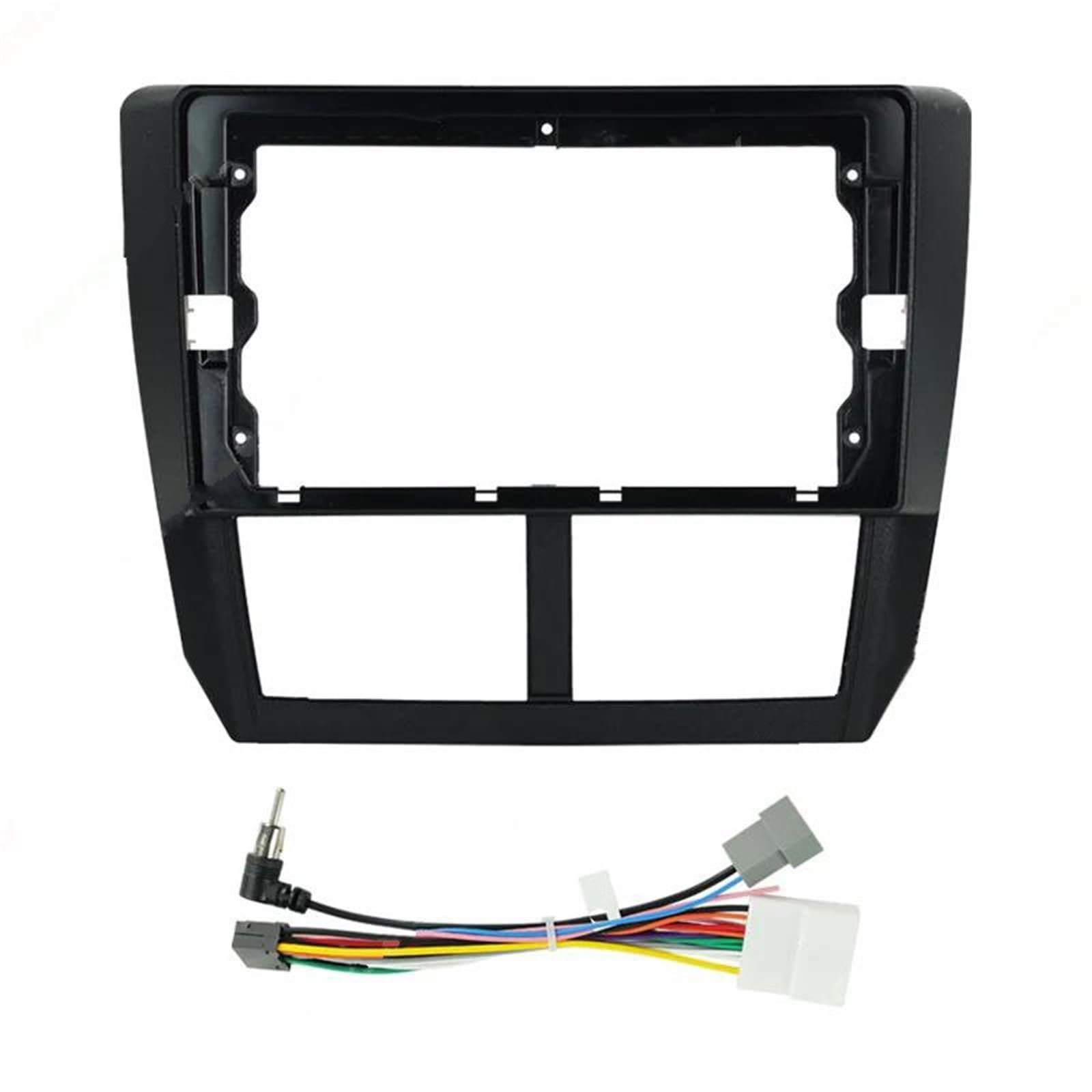para Subaru para Forester 3 SH 2007-2013 para Impreza GH GE Marco Adaptador De Radio 2 DIN De 9 Pulgadas Panel Frontal Instalación En Tablero 2 DIN KLAUER