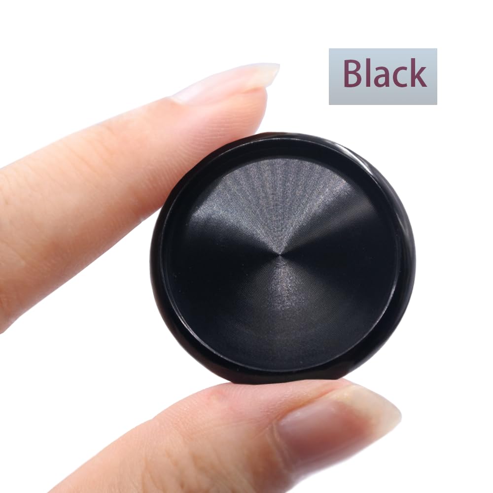 11 x Metall-Discbound Erweiterungsscheiben, 3,8 cm, schwarz