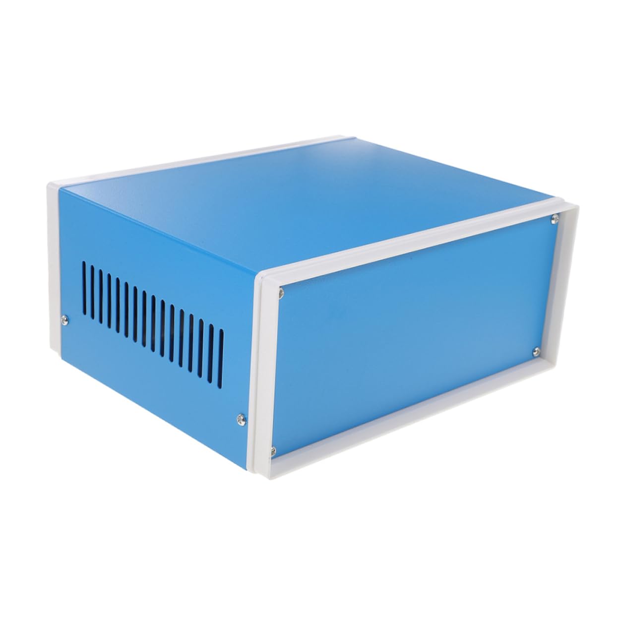 Caja Azul y Eléctricos Metal de Electrónica Proyectos para Bricolaje