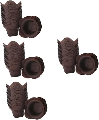 NOLITOY 400 unidades de papel antiaceite para tartas pequeñas, envoltorios individuales de dulces, forros para magdalenas, forros para magdalenas,