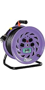 Amazon | 日動 電工ドラム 100V 2芯 10m NS-104 屋内型 | コードリール