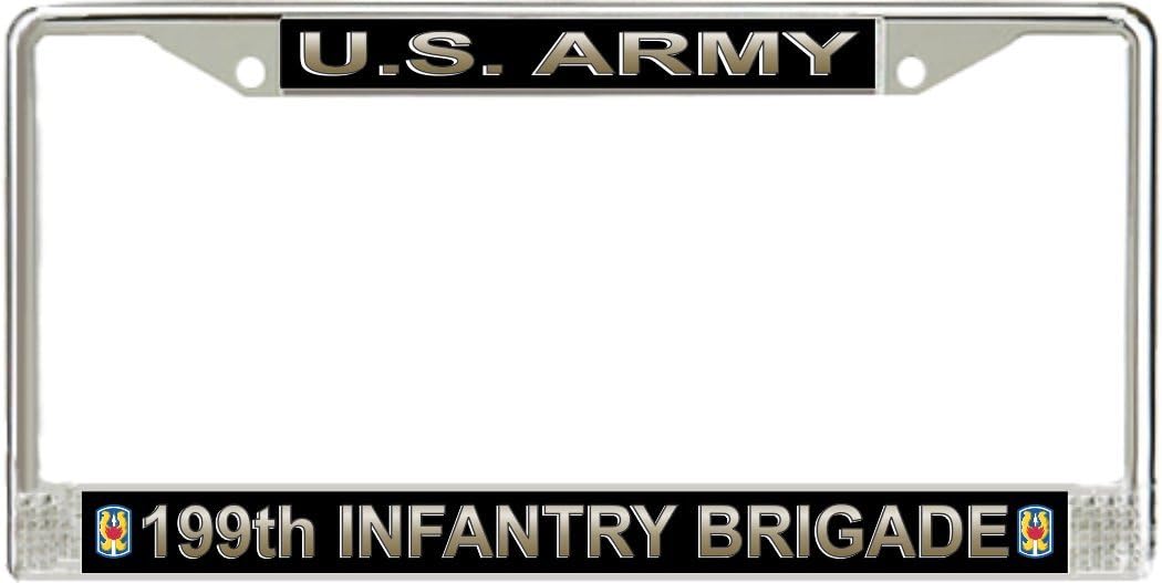 MilitaryBest U.S. Army 199th Infantry Brigade License Plate Frame