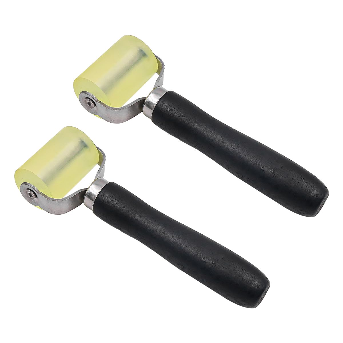 Tiardey 2PCS Pressure roller silicone roller pressure roller tool for edge tape and for welding PVC tarpaulins