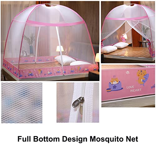 Moustiquaire pliable à double entrée pour stopper les insectes - 3