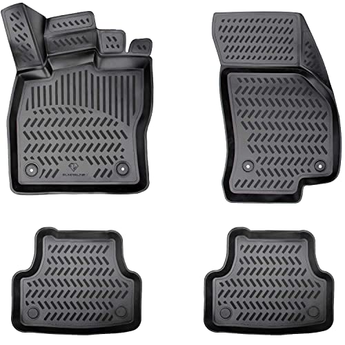 Alfombrillas Coche Goma Jeep Marca Elmasline