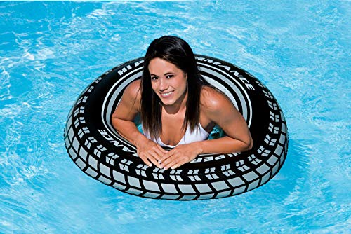 Intex Inflatable 36" Giant Tire Tubes For Swimming Pool/Lake/Ocean (4 Pack) #TOP1