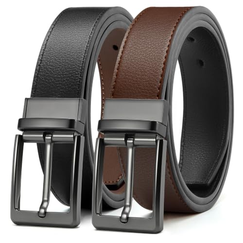CHAOREN Ledergürtel Herren, Wendegürtel Herren Gürtel Leder...