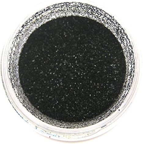 Oasis Supply, Disco Dancing Glitter Dust, 5 Gram Container (True Black)