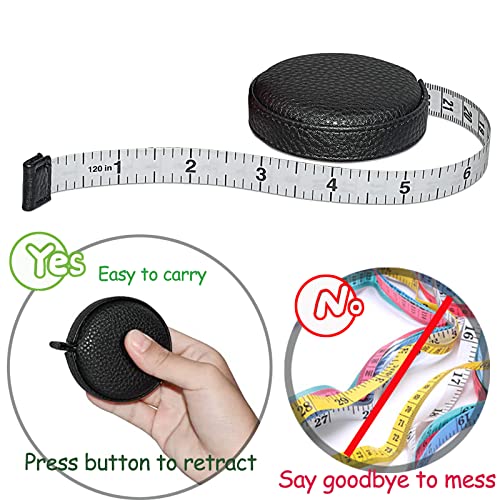 Tape Measure 120" Body Measuring Tape Double Sided Tape Measure Body Sewing Flexible Ruler For Medical Body Measurement Tailor Craft Ruler Tape #TOP2
