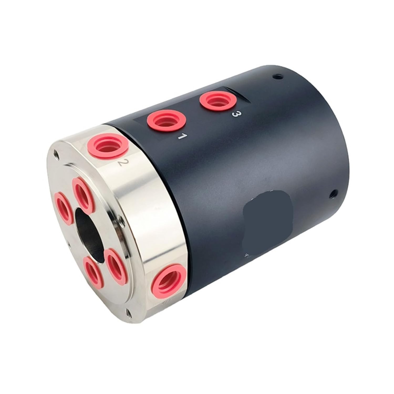 Q4P03-3099 end Pneumatic Slip Ring Rotary Joint 360 Degree Compression Vacuum Cylinder Unlimited Rotation
