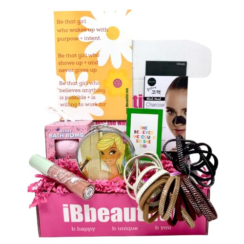 iBbeautiful 12 Month Gift Box for Teen Girls Ages 13-15. Confidence building + Inspirational